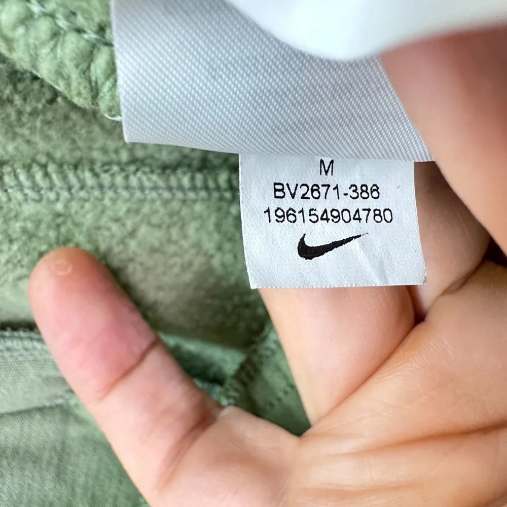 Nike Joggers Mens M Green Sportswear Club Fleece Sweatpants‎ Lounge Comfort Gym